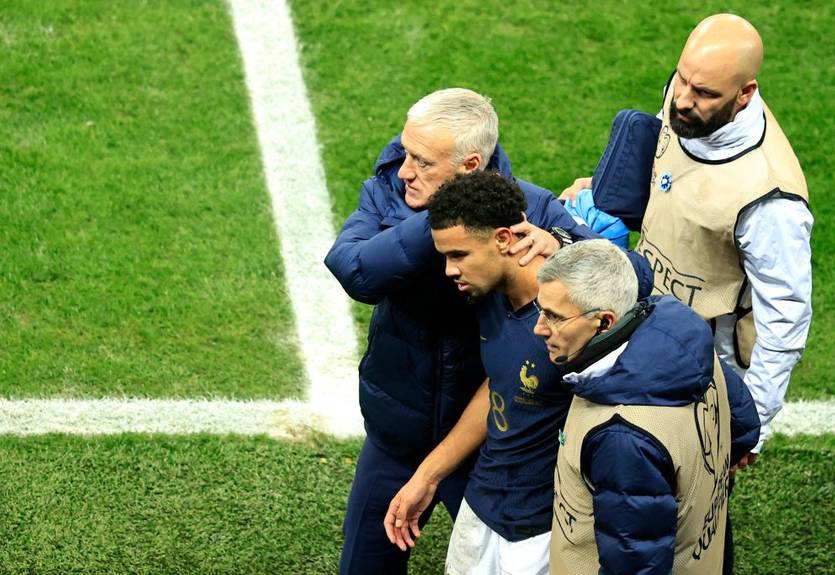 Наставник збірної Франції прокоментував травму юного дебютанта