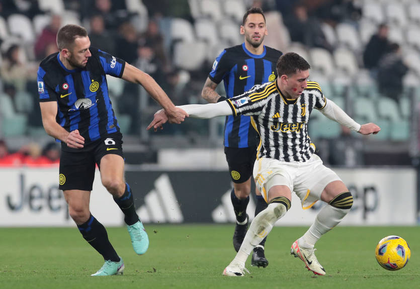 Ювентус и Интер обменялись голами, но сильнейшего выявить не смогли