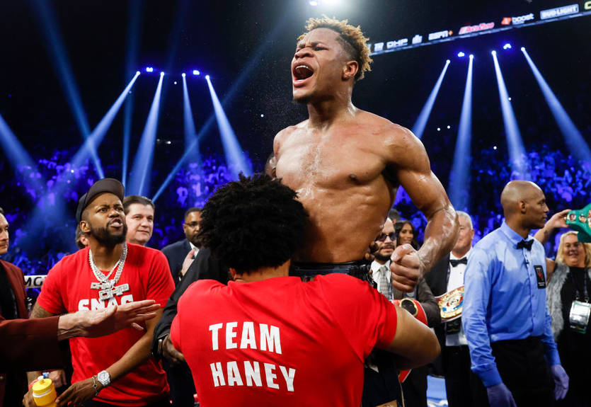 Хэйни назвал боксера, ради которого вернется в дивизион к Ломаченко