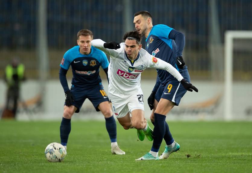 Невероятные голы Мирошниченко и Авагимяна в обзоре матча Днепр-1 - Черноморец