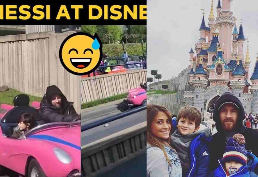 За кермом рожевого авто: Мессі насолодився відпочинком із сім'єю в Disney World