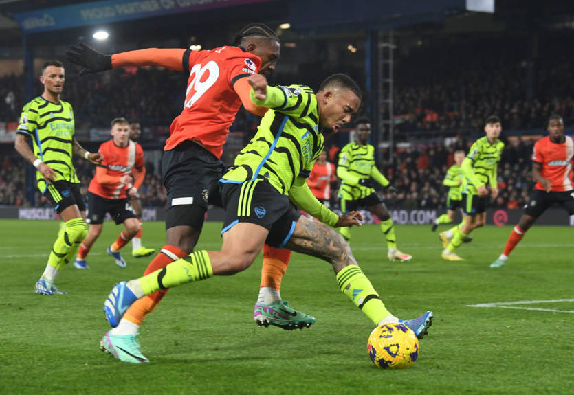 Лутон - Арсенал 3:4 видео голов и лучших моментов матча АПЛ