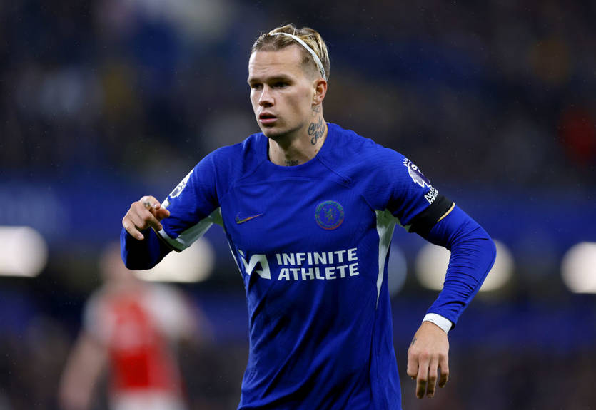 Мудрик попал в стартовый состав Челси на матч с Манчестер Юнайтед