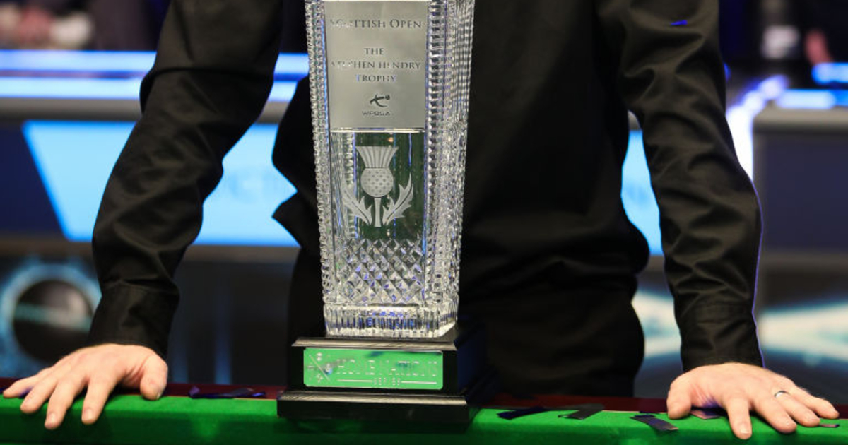 Scottish Open українець проти чемпіона світу та фаворит Трамп анонс