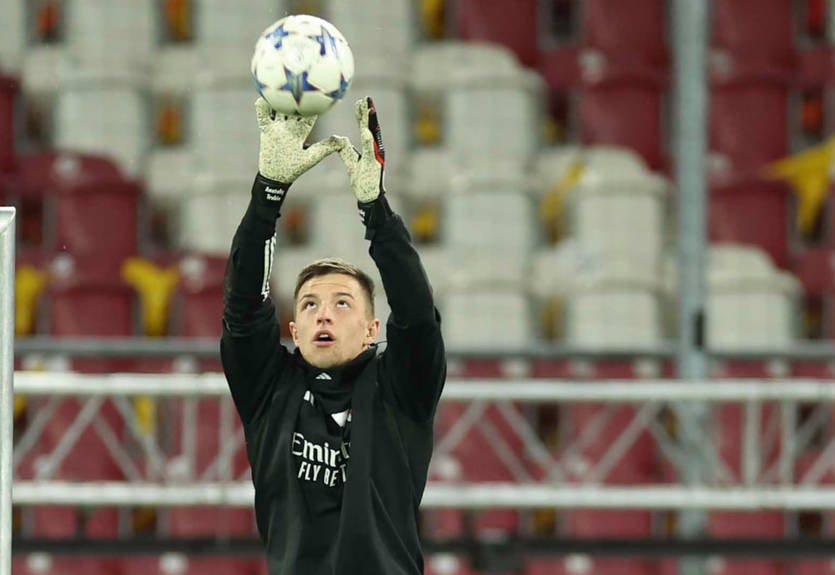 Трубін потрапив до стартового складу Бенфіки на матч із Зальцбургом Трубін потрапив до стартового складу Бенфіки на матч із Зальцбургом