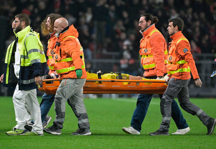 Захисник Вільярреала отримав травму голови, зіткнувшись із партнером