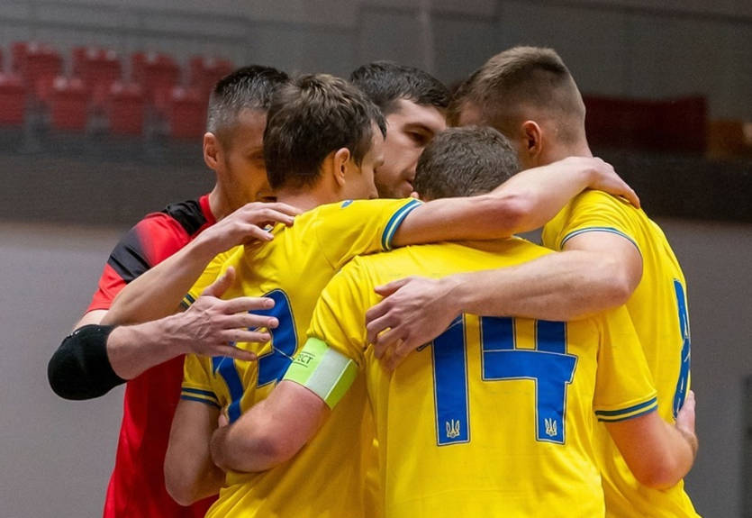 Украина разгромила Бельгию в рамках отбора на чемпионат мира по футзалу