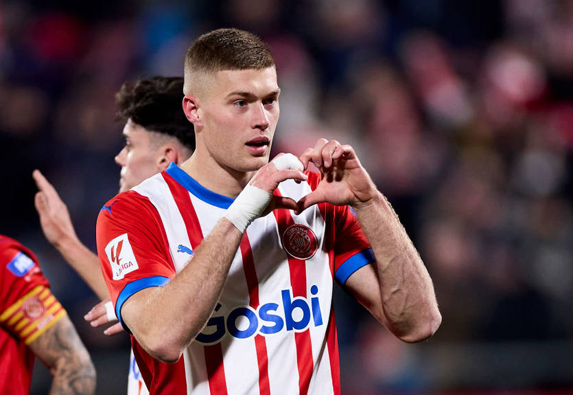 Довбик - лучший игрок матча Жирона - Алавес по версии WhoScored