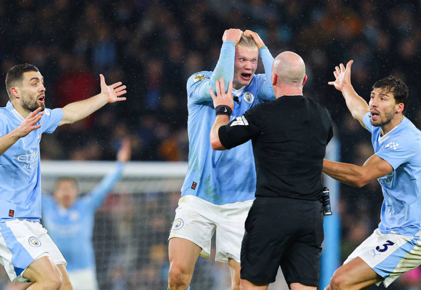 Манчестер Сити оштрафовали за дикое поведение игроков в матче с Тоттенхэмом
