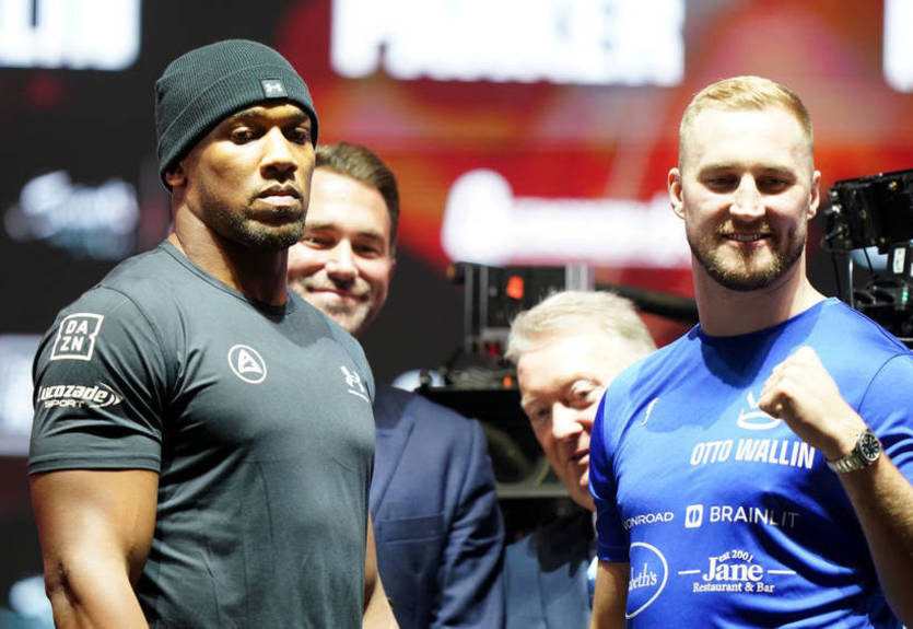 "Він боїться": Валлін вказав на слабкості Джошуа