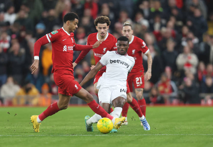 Ливерпуль - Вест Хэм 5:1 видео голов и обзор матча Кубка лиги