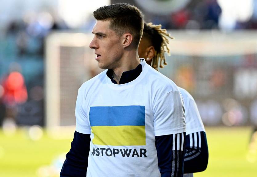 Отец игрока европейского клуба был тяжело ранен под Бахмутом