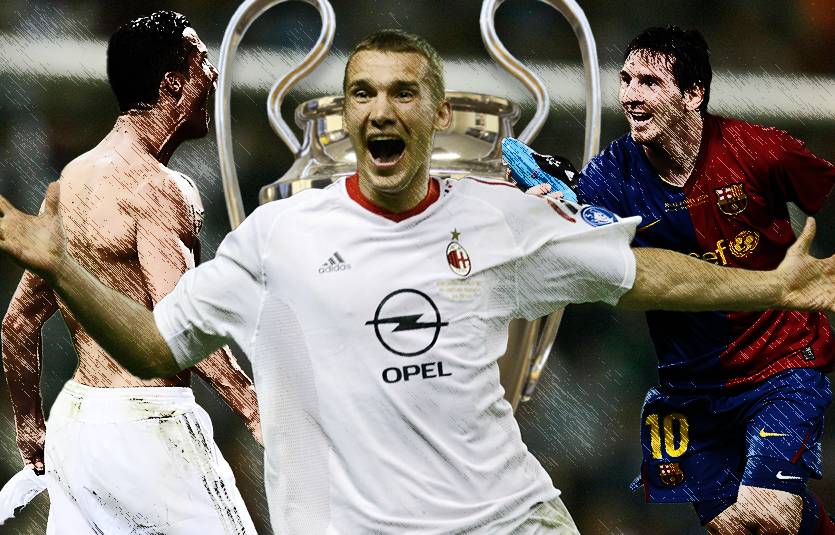 Андрей Шевченко выиграл Лигу чемпионов, не будучи чемпионом