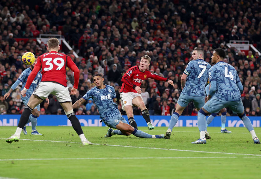 Дубль Гарначо и победный гол Хейлунда в обзоре матча Манчестер Юнайтед - Астон Вилла