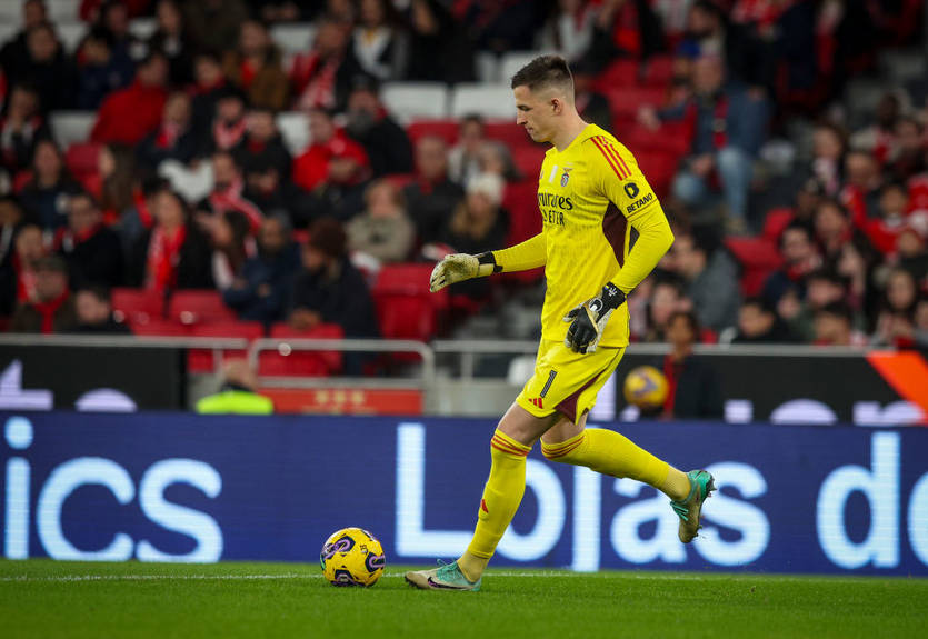 Трубин не пропустил более, чем в 50% матчей чемпионата Португалии