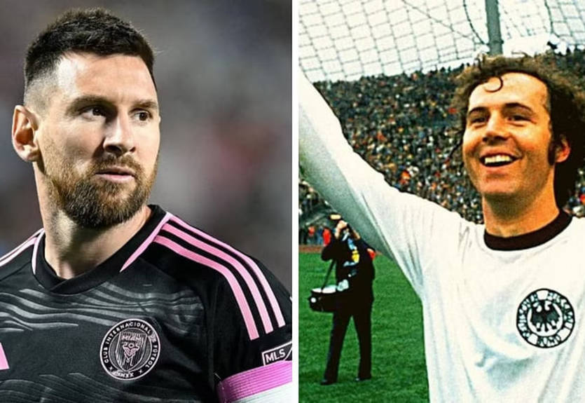 Мессі відреагував на смерть Беккенбауера