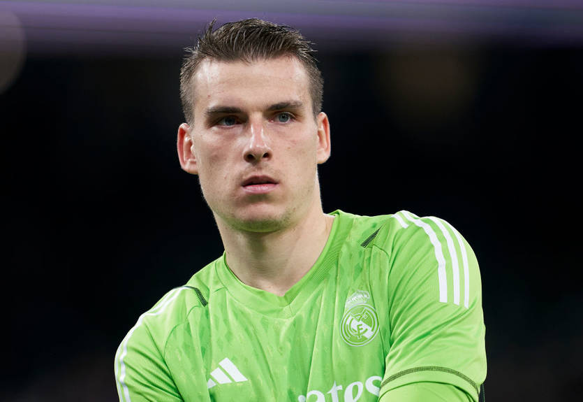 Лунин в запасе на матч с Атлетико в Суперкубке Испании