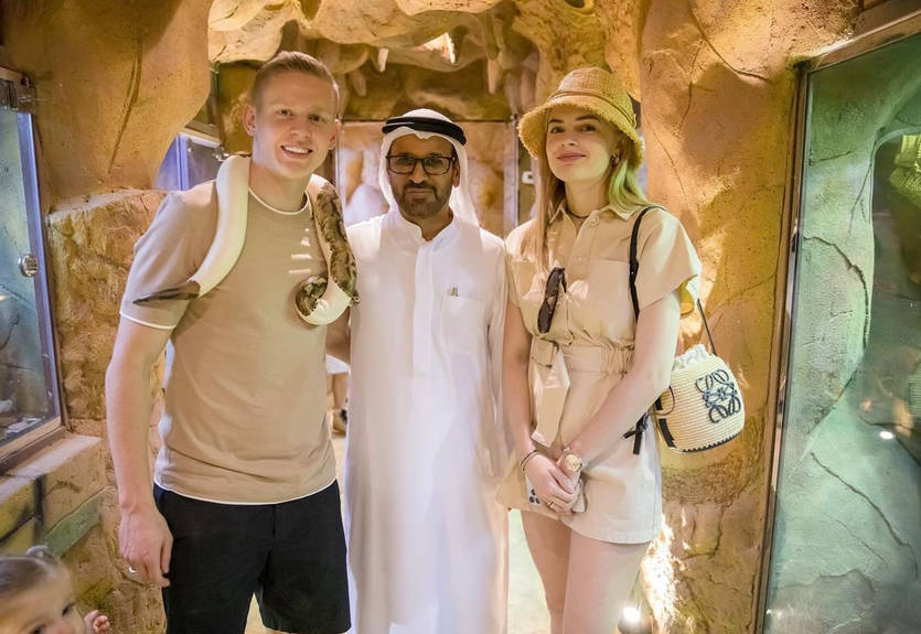 "Єва, давай допомагай": Сімейство Зінченка помірялися силами з тигром у перетягуванні канату