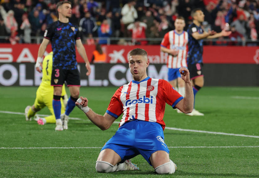 Довбик делит первое место в гонке бомбардиров Ла Лиги с Беллингемом