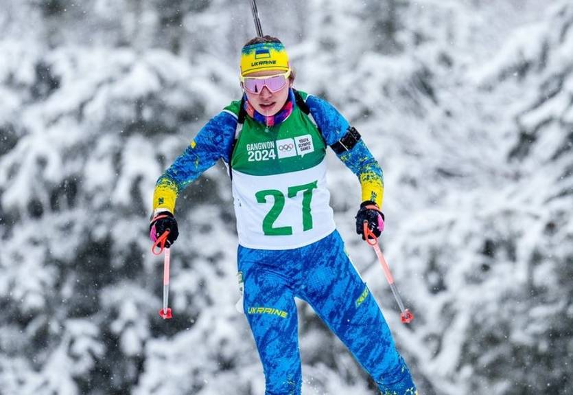 Українська біатлоністка стала призеркою юнацької Олімпіади-2024