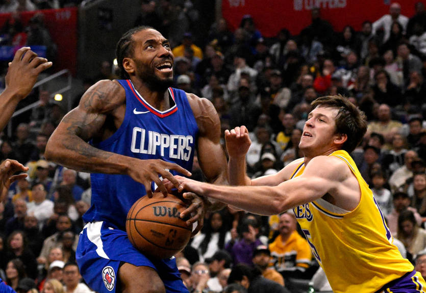 НБА: Клипперс с трипл-даблом Кавая обыграли Лейкерс, Оклахома вышла на первое место Запада