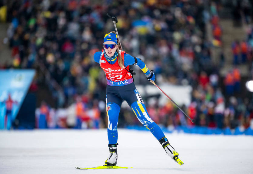 Лиен выиграла женский спринт на чемпионате Европы, Дмитренко завоевала бронзу