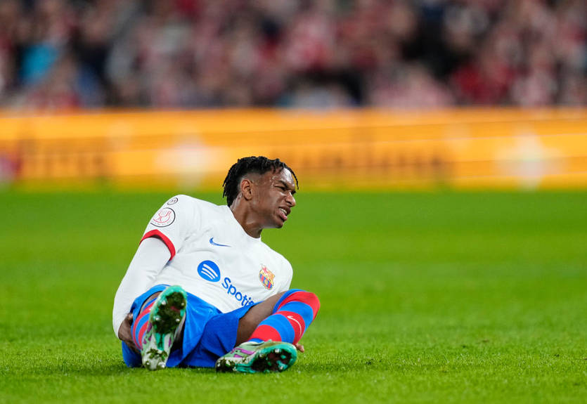 Захисник Барселони вибув до кінця сезону через травму