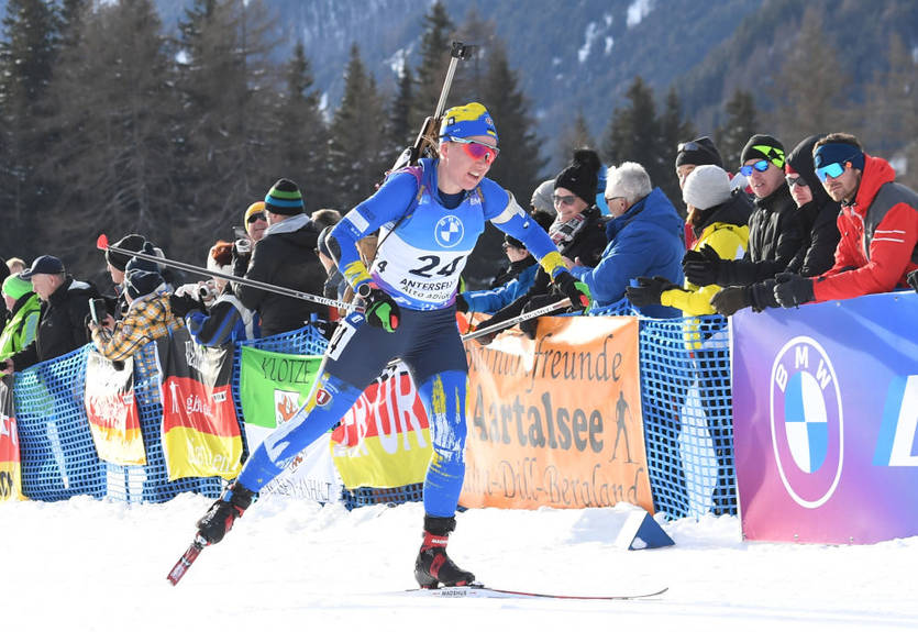 Анастасия Меркушина заняла седьмое место женской гонки преследования на ЧЕ-2024