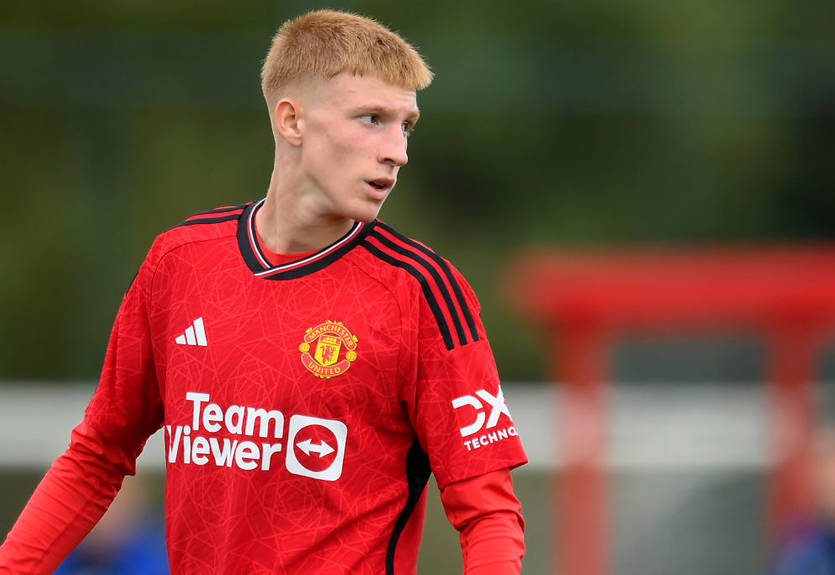 Юний українець відзначився голом за Манчестер Юнайтед U-18
