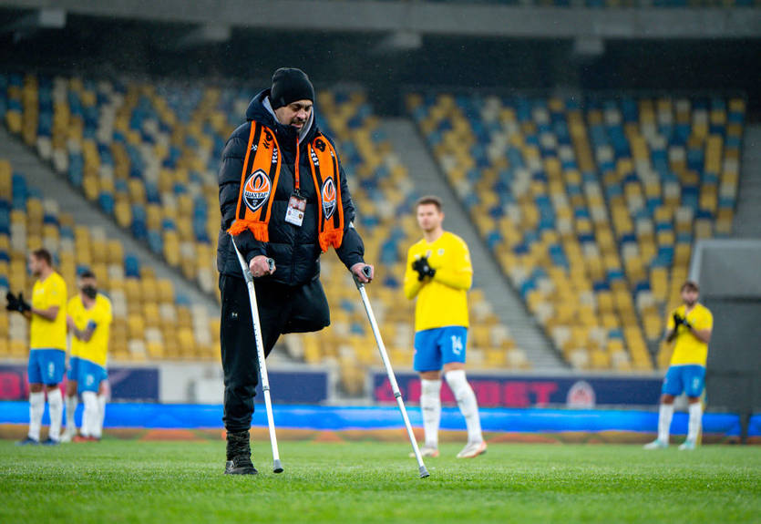 Шахтар оголосив про створення команди, що складається з військових із ампутаціями