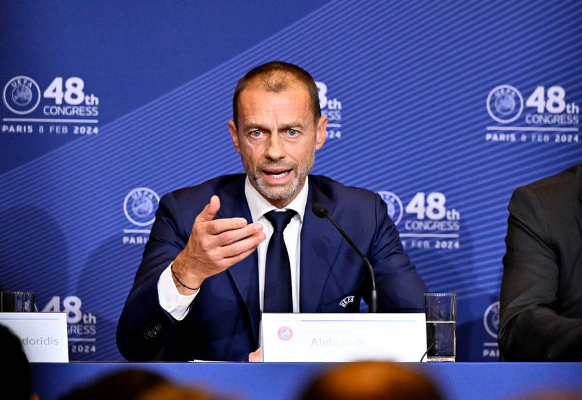 Чеферін зробив заяву про наступні вибори президента УЄФА