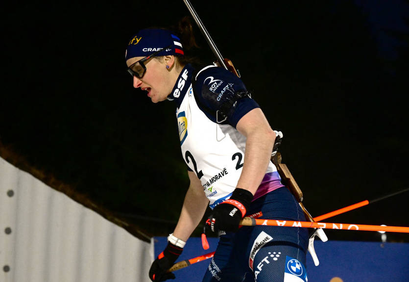 Симон выиграла спринт чемпионата мира по биатлону, Дмитренко финишировала недалеко от ТОП-10