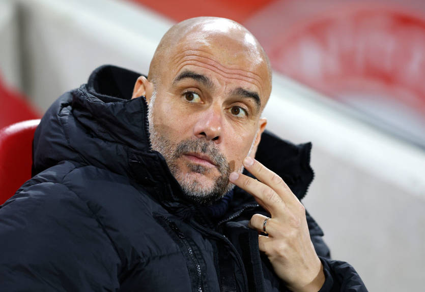 Гвардіола оцінив шанси Ман Сіті на виграш треблу Гвардіола оцінив шанси Ман Сіті на виграш треблу