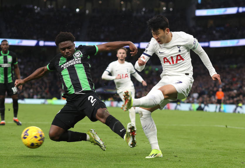 Тоттенхэм на последних минутах вырвал победу у Брайтона