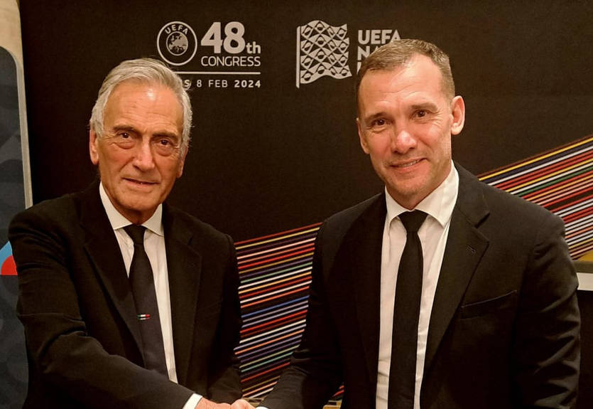 Украинская и итальянская ассоциации футбола подписали меморандум о сотрудничестве