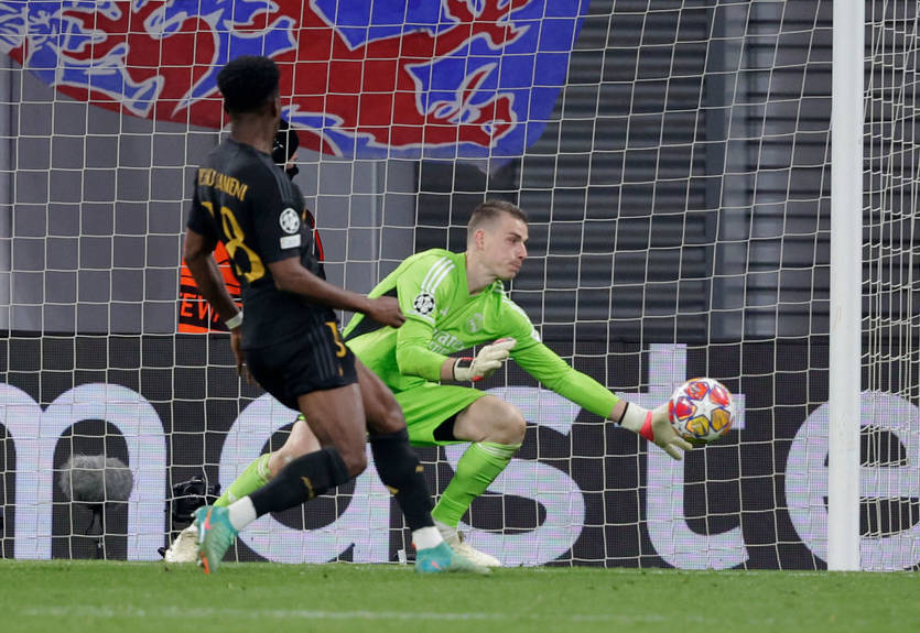 Реал за допомогою чудової гри Луніна мінімально переміг РБ Лейпциг