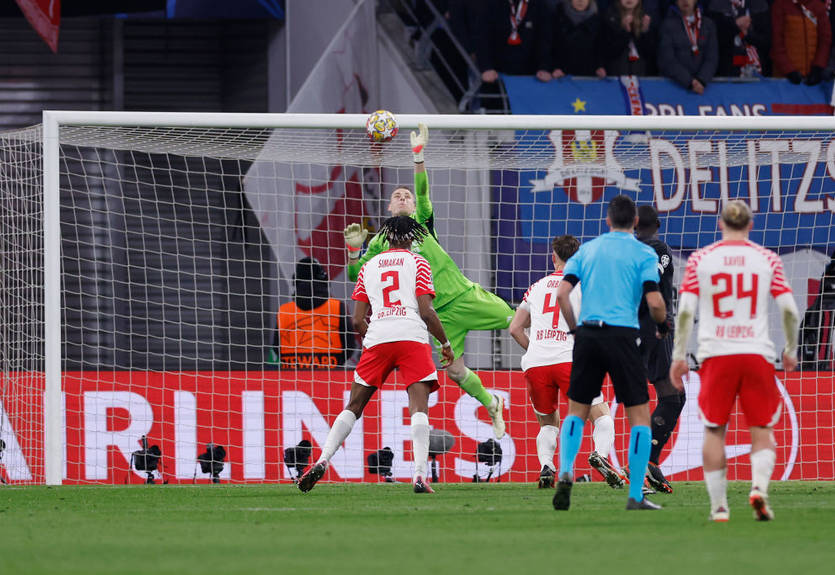 Лунин - лучший игрок матча Реал - РБ Лейпциг по версии статистических порталов