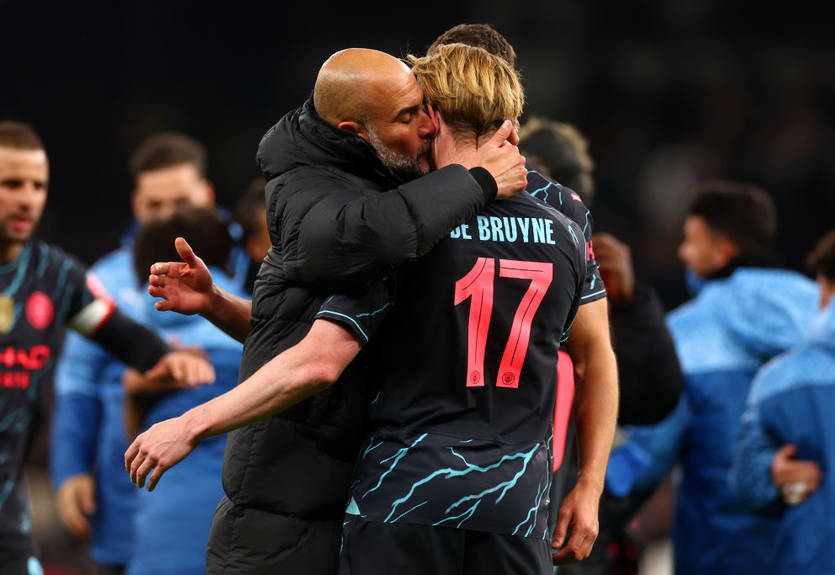 Гвардіола: Де Брюйне - як гарне вино, він стає тільки кращим Гвардіола: Де Брюйне - як гарне вино, він стає тільки кращим