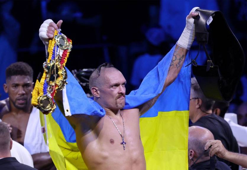 Усик увійшов до трійки найкращих рейтингу P4P від The Ring