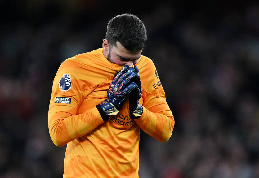 Алиссон выбыл на неопределенный срок из-за травмы