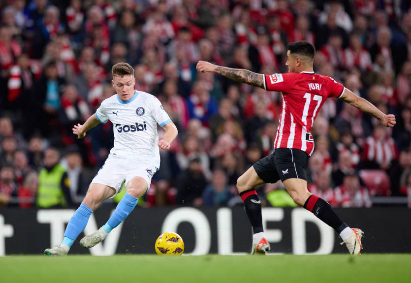 Результативный удар Цыганкова в обзоре матча Атлетик - Жирона Результативный удар Цыганкова в обзоре матча Атлетик - Жирона