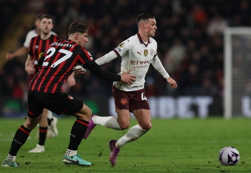 Манчестер Сіті здобув мінімальну перемогу над Борнмутом Забарного Манчестер Сіті здобув мінімальну перемогу над Борнмутом Забарного