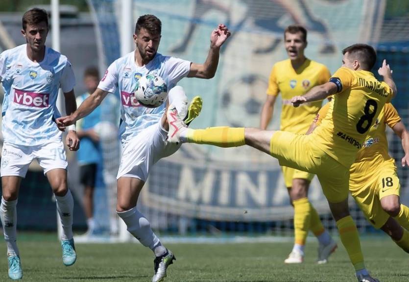 Дніпро-1 зіграв унічию з Минаєм