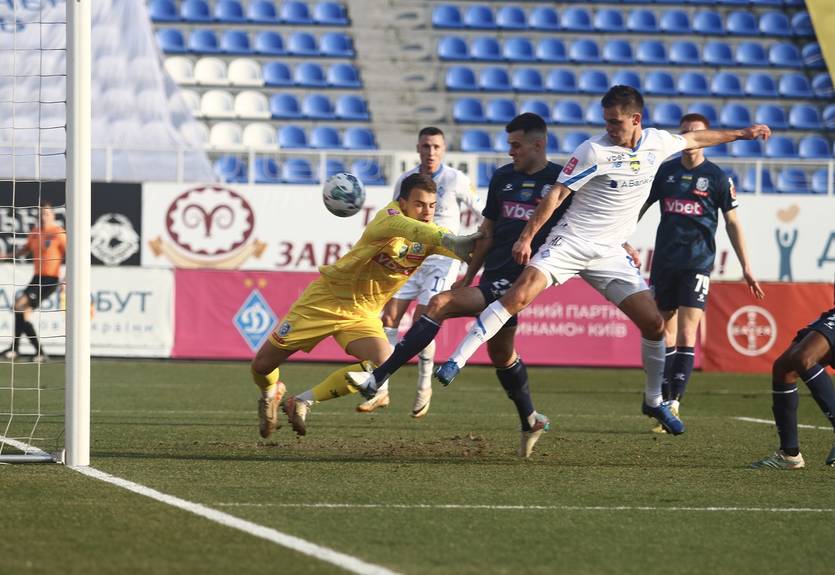 Динамо - Черноморец 1:0 видео гола и лучших моментов матча УПЛ