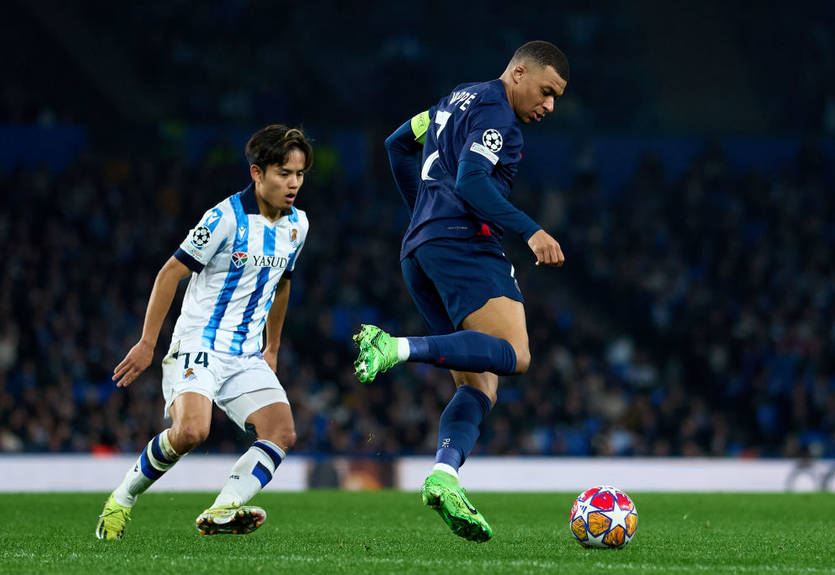 Дубль Мбаппе в огляді матчу Реал Сосьєдад - ПСЖ