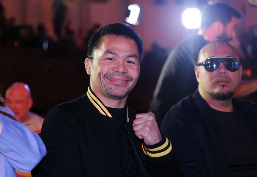 Мэнни Пакьяо провел битву взглядов с Конором Бенном