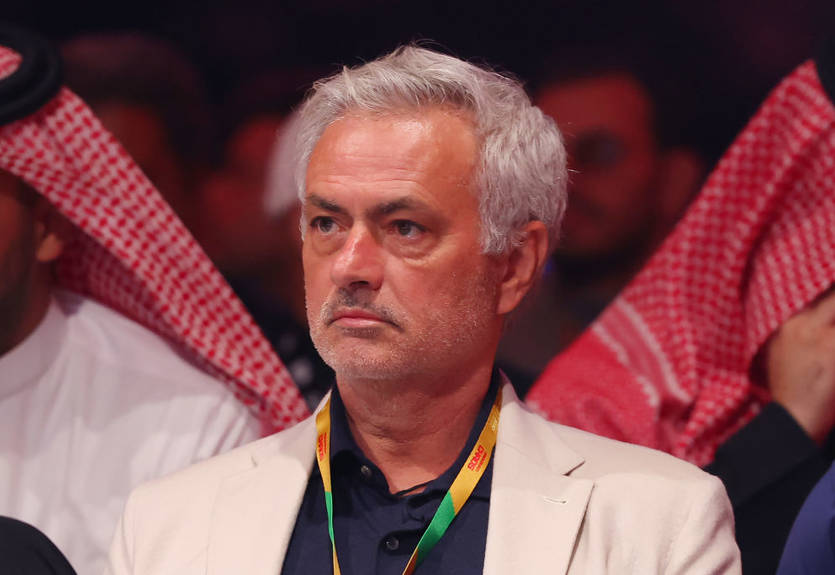 Моуріньо відвідав вечір боксу Джошуа - Нганну