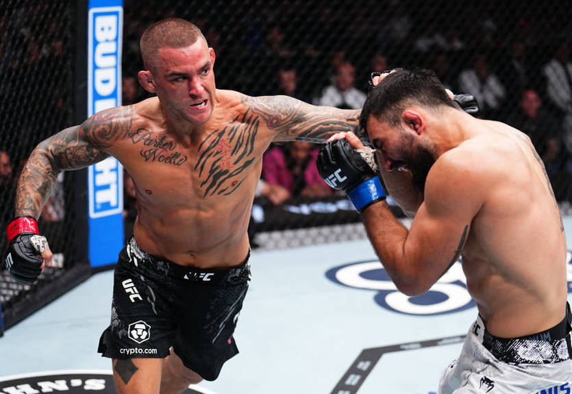 Порье нокаутировал Сен-Дени на UFC 299 Порье нокаутировал Сен-Дени на UFC 299