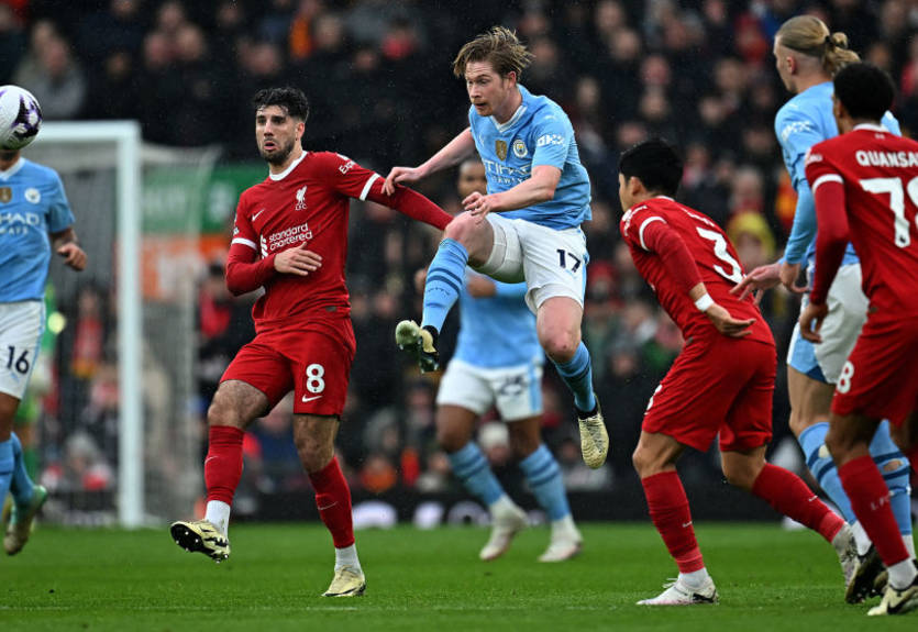 Де Брюйне в матче против Ливерпуля установил личный антирекорд