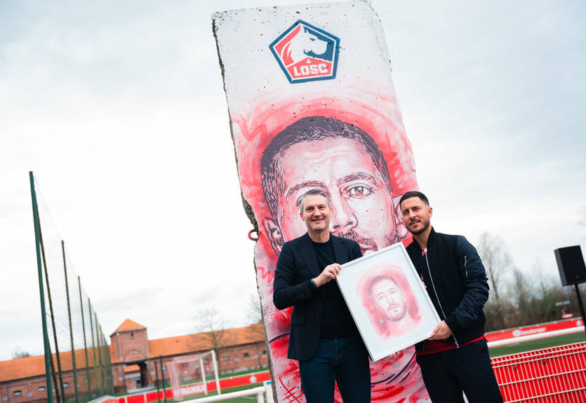 Бывший клуб Азара назвал в честь игрока тренировочное поле